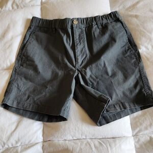 Maagic 5.5 Inch Cotton Casual Wear Shorts In Slate Grey. Mens Size 30